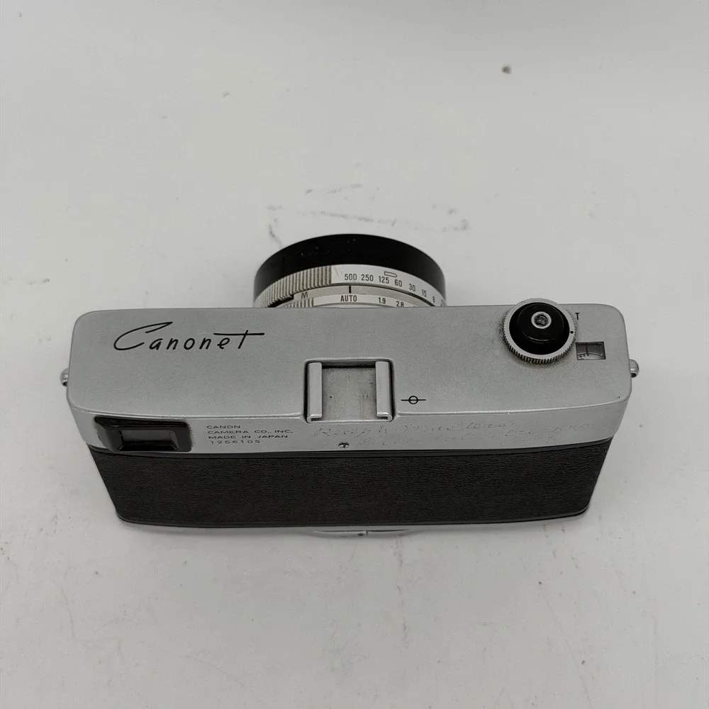 Canon Canonet Rangefinder 35mm Film Camera 45mm f1.9 SE Lens Vintage Japan